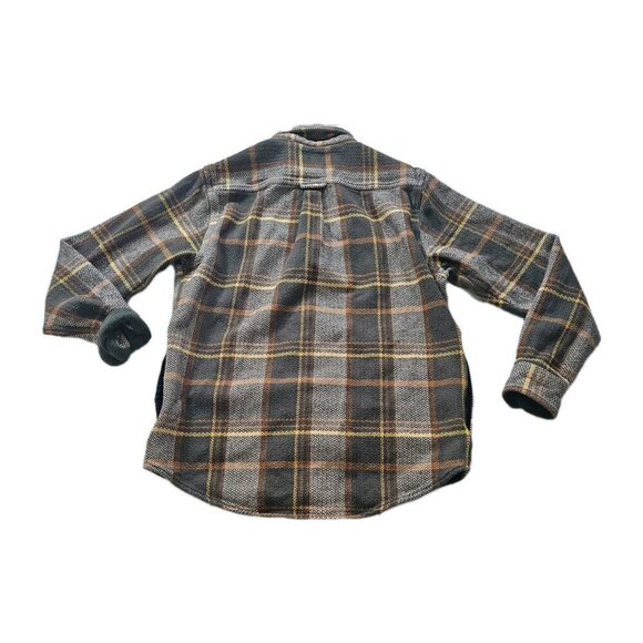Woolrich The Green Label Shirt Mens S Plaid LS Cotton Shacket Pockets Buttons - Picture 16 of 16